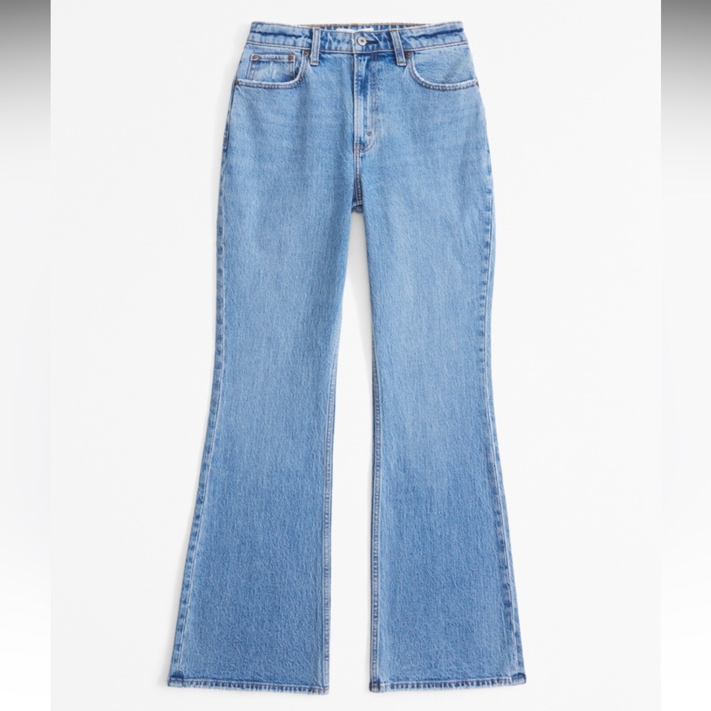 Abercrombie & Fitch Light Blue Flare Jeans